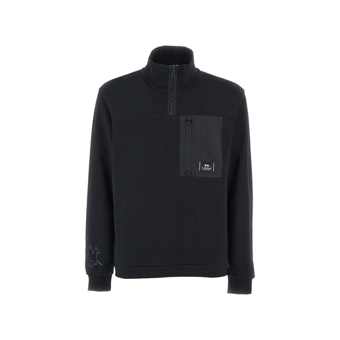 LA MARTINA Felpa con zip Felpa Uomo Zaki mezza zip Nero A24 - LA MARTINAZMF006FP548 - 09999 - M - Francavilla Moda